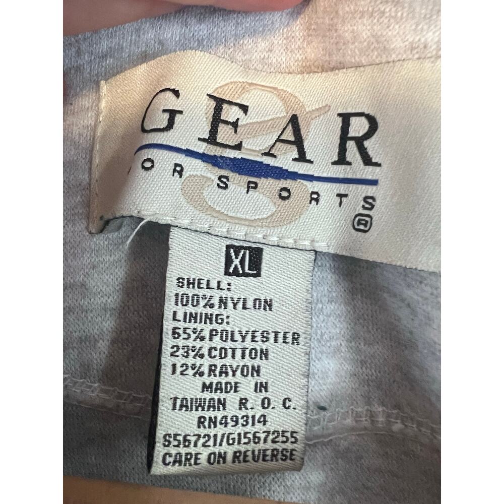 Vintage Hallmark Lined Green Windbreaker XL Jacket Unisex Gear for Sports Pocket - Picture 3 of 14